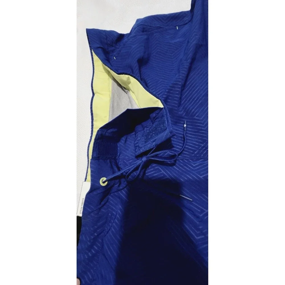 Zeroxposur Swim Trunks Size XXLARGE Color Blue With Pockets (B#7)